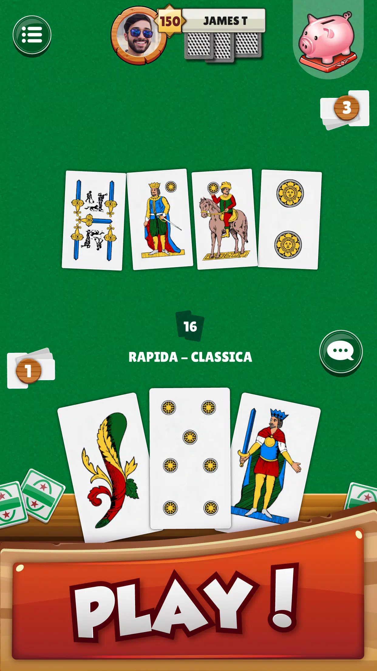 Escopa Italiana Online for Free - Card Games