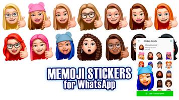Memoji Apple Collection Sticker - WAStickerApps capture d'écran 1