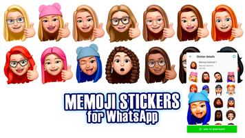 Memoji Apple Collection Sticker - WAStickerApps تصوير الشاشة 1