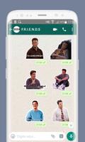 Stickers Friends - WAStickerAp اسکرین شاٹ 1