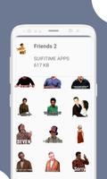 Stickers Friends - WAStickerAp ภาพหน้าจอ 2