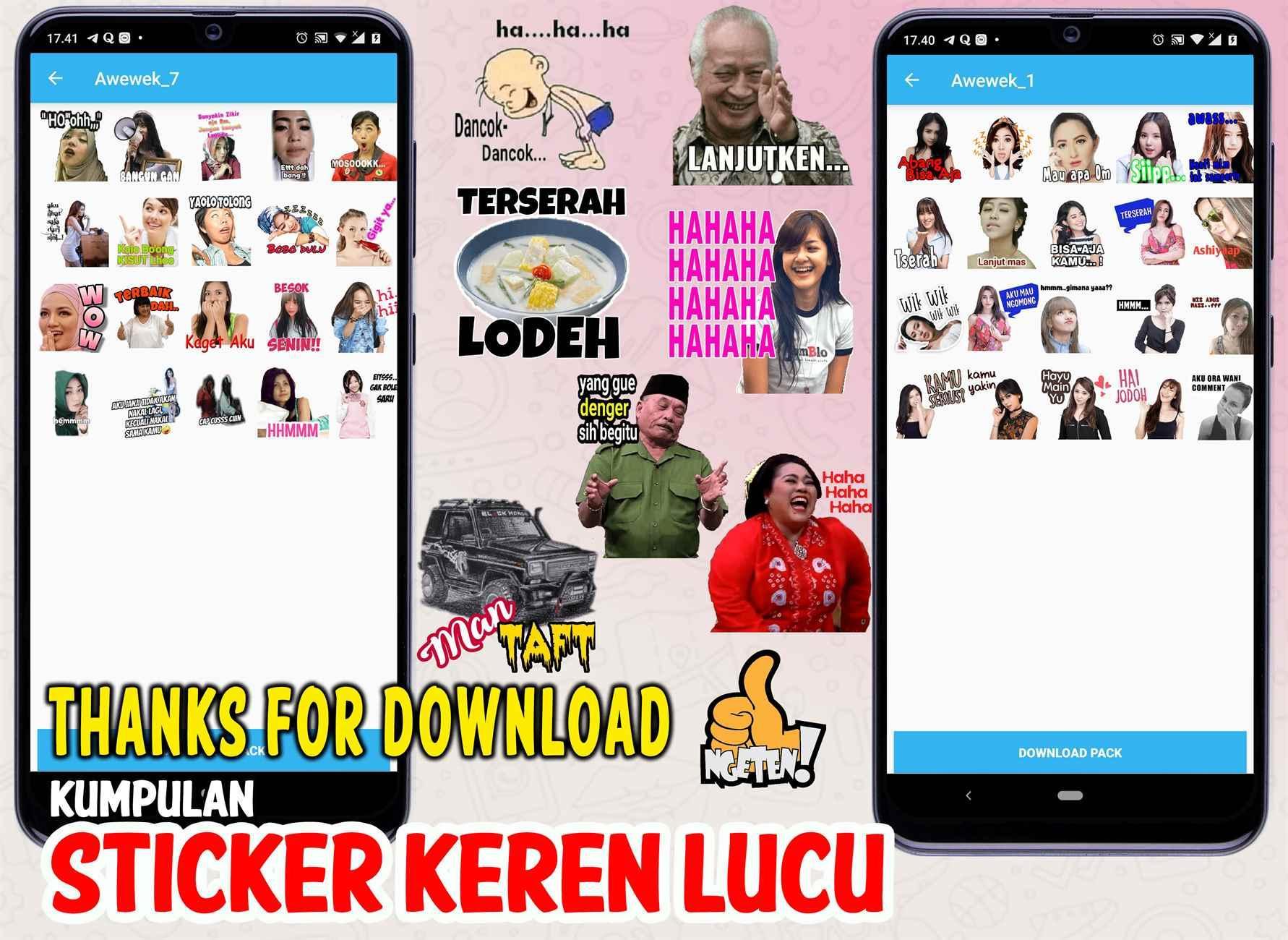 Kumpulan Sticker Keren Lucu Wastickerapps Whatsapp For Android