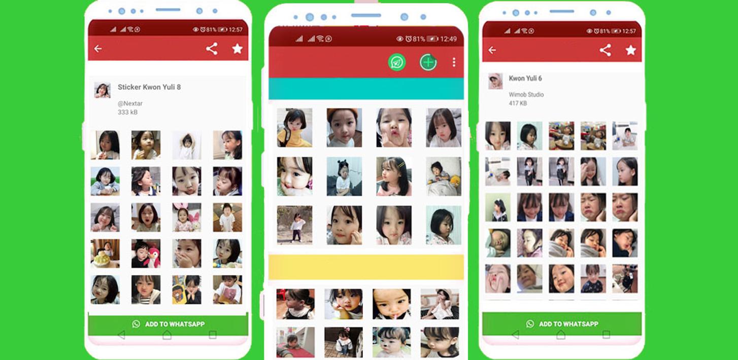  Stiker  Cute Kwon  Yuli  Sticker  Maker Direct Chat for 