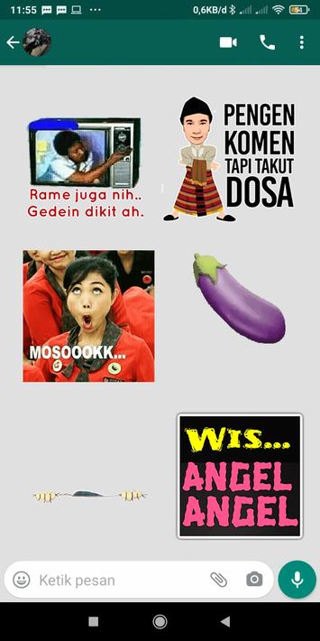 Stiker WA Perang Gambar Lucu Ngakak for Android - APK Download