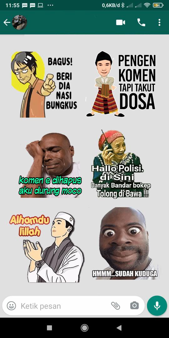 Stiker Wa Perang Gambar Lucu Ngakak Fur Android Apk Herunterladen