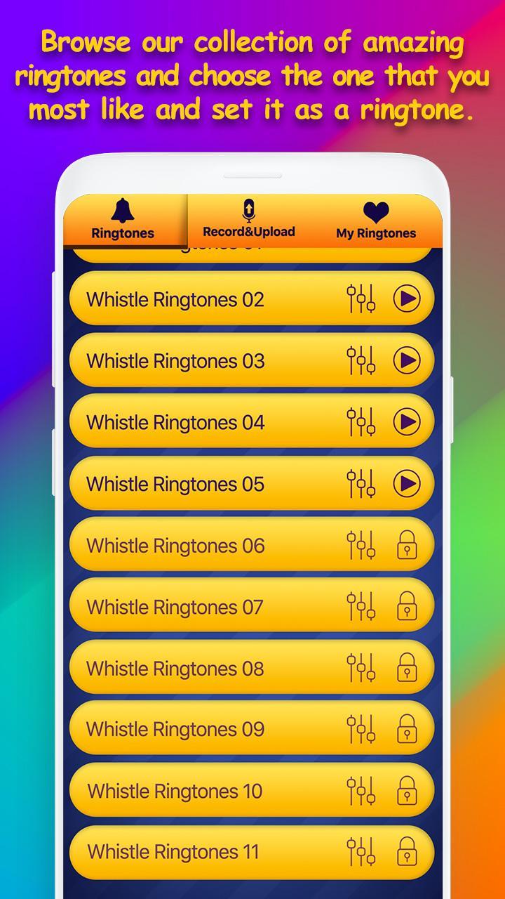 Whistle Ringtones for Android - APK Download