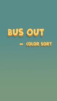 Bus Out - Color Sort الملصق