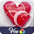 Venn Valentine's Day آئیکن