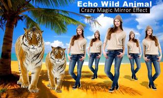 Echo Wild Animal Crazy Magic Mirror Effect screenshot 1