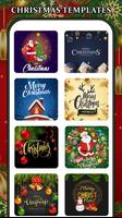 Christmas Invitation Cards Affiche