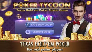 Poker Tycoon - Texas Hold'em Poker Casino Game تصوير الشاشة 1