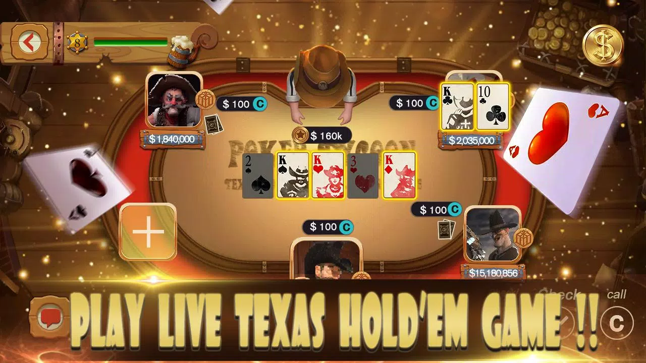 Wild West Poker- Free online Texas Holdem Poker APK pour Android Télécharger