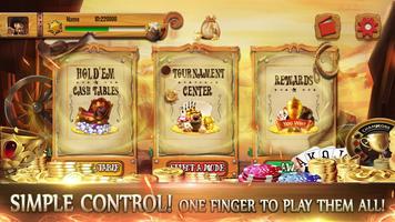 Wild West Poker- Free online Texas Holdem Poker скриншот 2