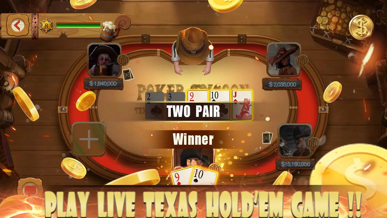 Wild West Poker- Free online Texas Holdem Poker APK for Android Download