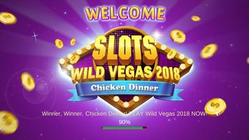 OFFLINE Las Vegas Slots: Casino's Chicken Dinner পোস্টার