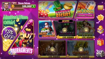 FREE OFFLINE Vegas Slots: Casino's Chicken Dinner スクリーンショット 1