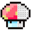 Secret Pixel Garden - Color by Number pixel Game
