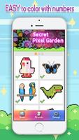 Secret Pixel Garden الملصق