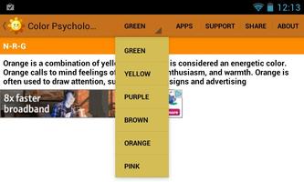 Color Psychology capture d'écran 1