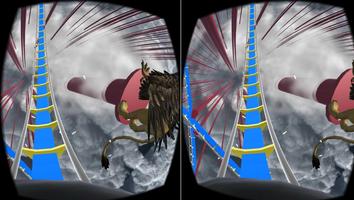 VR SkyRoller - Google Cardboard Roller coaster imagem de tela 1