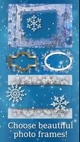 Winter Photo Frames With Snowfall اسکرین شاٹ 1