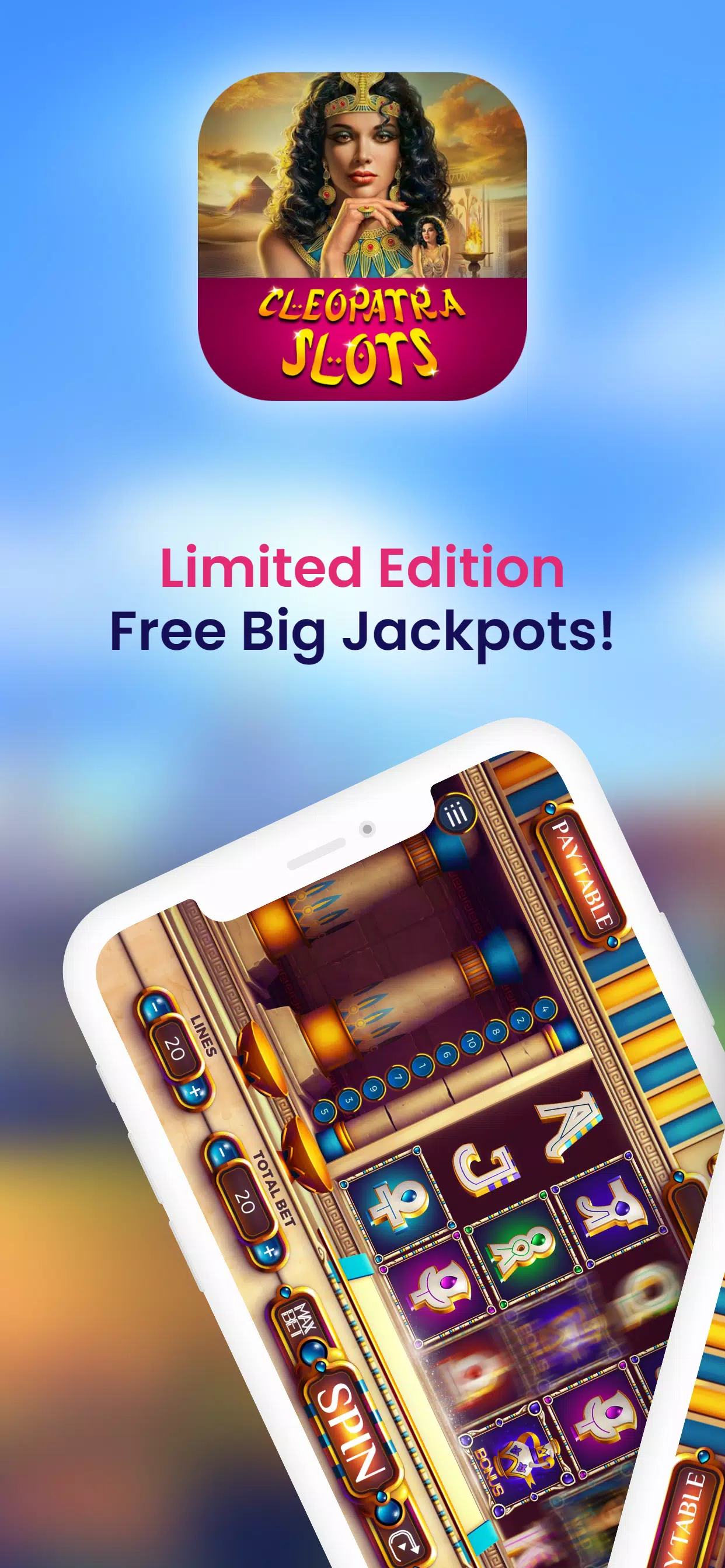 Cleopatra Slots: Casino games APK for Android Download