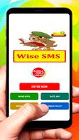 Wise SMS Text Message Cartaz
