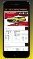 Wiring Diagram Toyota Yaris постер