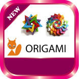 Origami Wanddekoration Anwendung