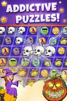 Match 3 Witches: Crazy Magic Jewel Wicked Mystery capture d'écran 1