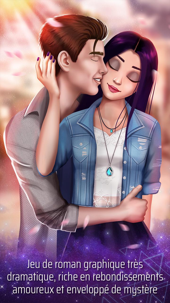 Jeux d'histoire d'amour ado Le mystère romantique pour Android