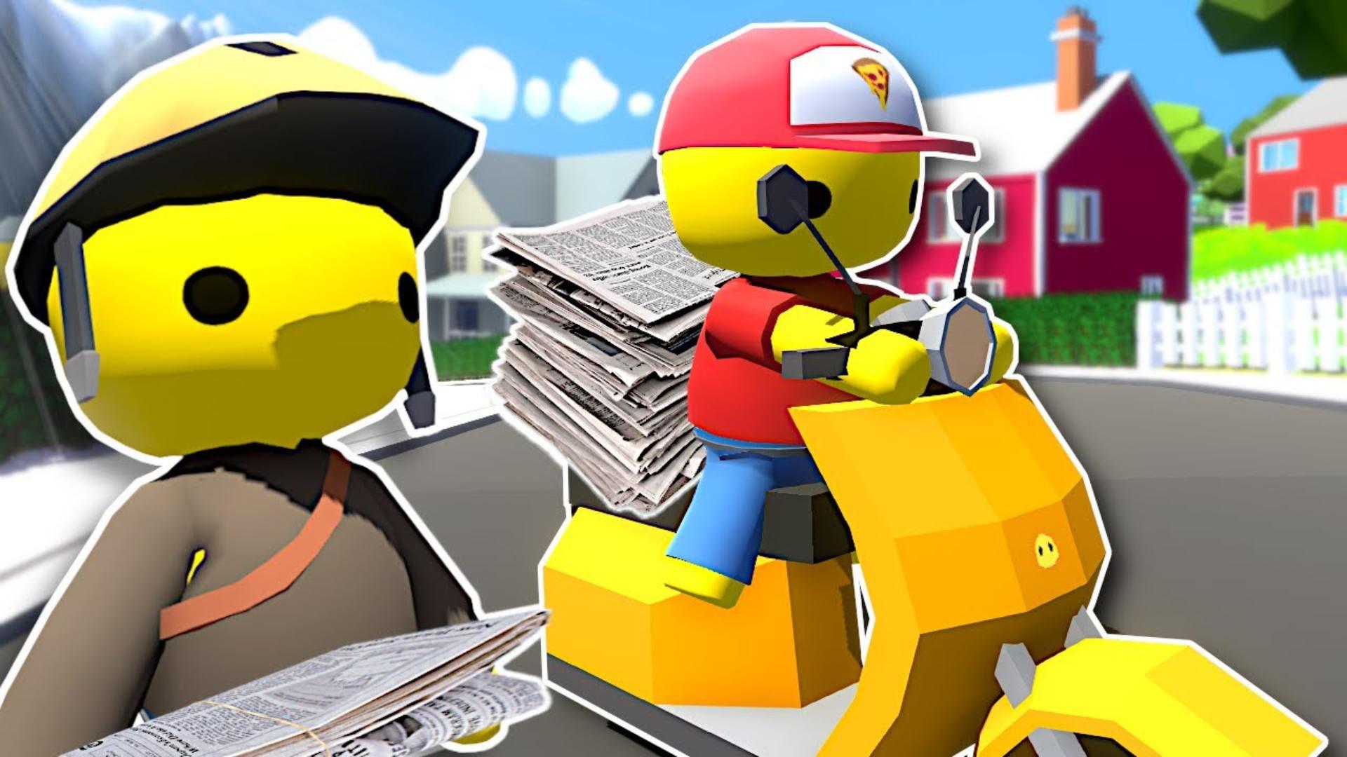 Игра про маленького человечка в желтом. Wobbly Life. Wobbly Life игра. Игра про желтого человечка. Игра про желтеньких человечков.