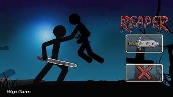 Stickman Reaper Affiche