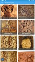 پوستر Wood Carving Art