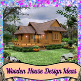 Idées de design de maison en bois icône