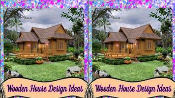 Idées de design de maison en bois Affiche