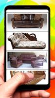 Wooden Sofa Set Design idea скриншот 1