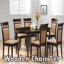 APK Wooden Chair Set