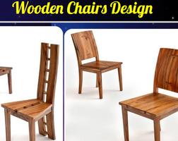 Wooden Chairs Design-poster