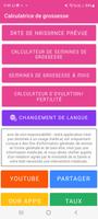 Calculatrice de grossesse Affiche