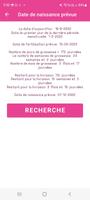 Calculatrice de grossesse capture d'écran 3