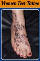 Women Feet Tattoo imagem de tela 1