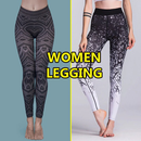 Damskie wzory leggingowe aplikacja