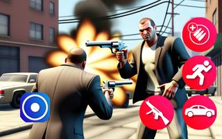 City of Gang Thugs Crime War Poster