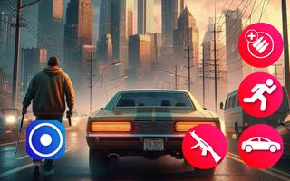 City of Gang Thugs Crime War captura de pantalla 2