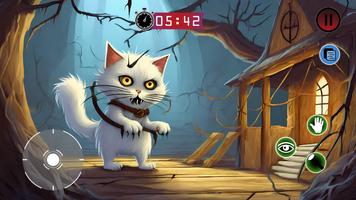 Cartoon Cat Scary Escape-poster
