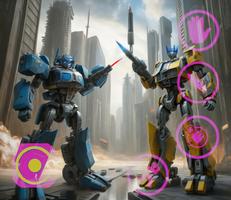 Robot Transform Mech War Arena Plakat