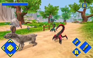 Scorpion Survival : A Jungle simulator 3d game captura de pantalla 1