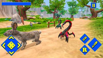 Scorpion Survival : A Jungle simulator 3d game captura de pantalla 3