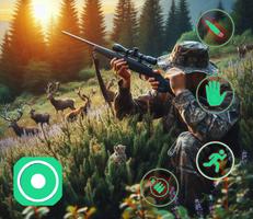 Safari Clash Wild Hunt 3D Game Plakat